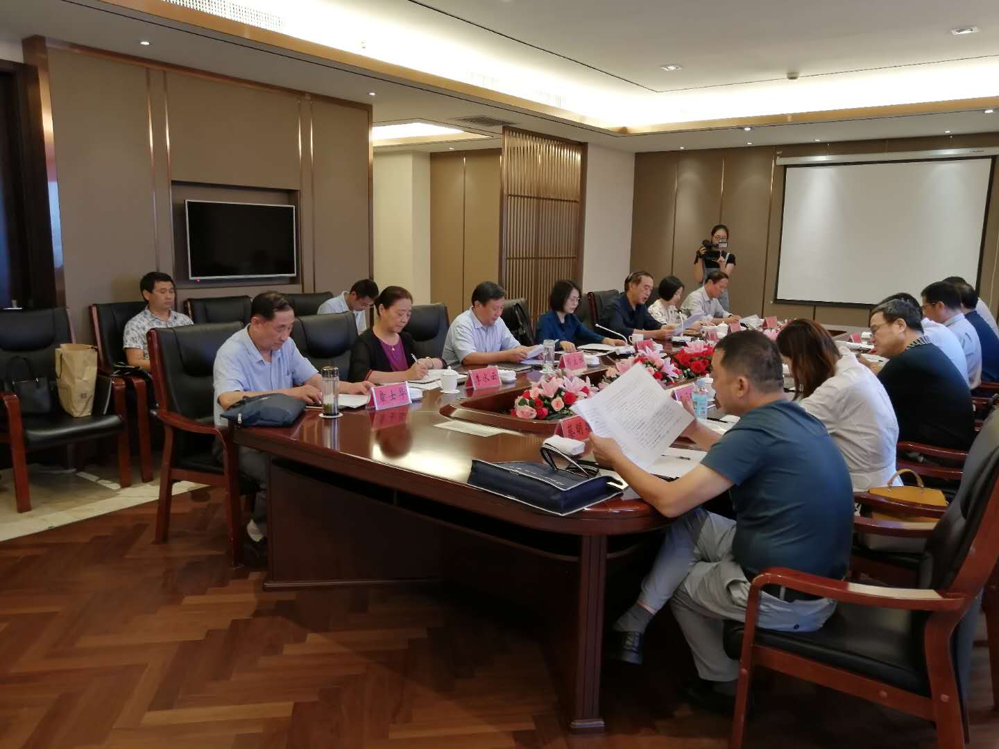 省、市老年大学领导来潜山老年大学调研,潜山市领导陪同(图4) 省、市老年大学领导来潜山老年大学调研,潜山市领导陪同(图4)