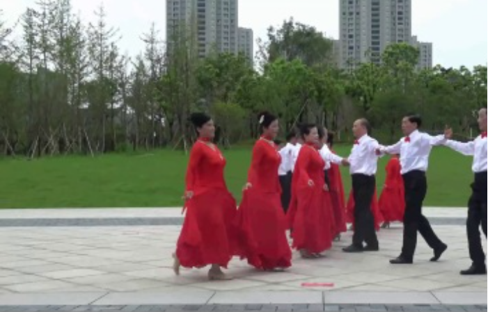 交谊舞《炫丽夕阳》